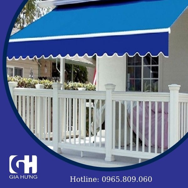 Bạt mái hiên che nắng mưa